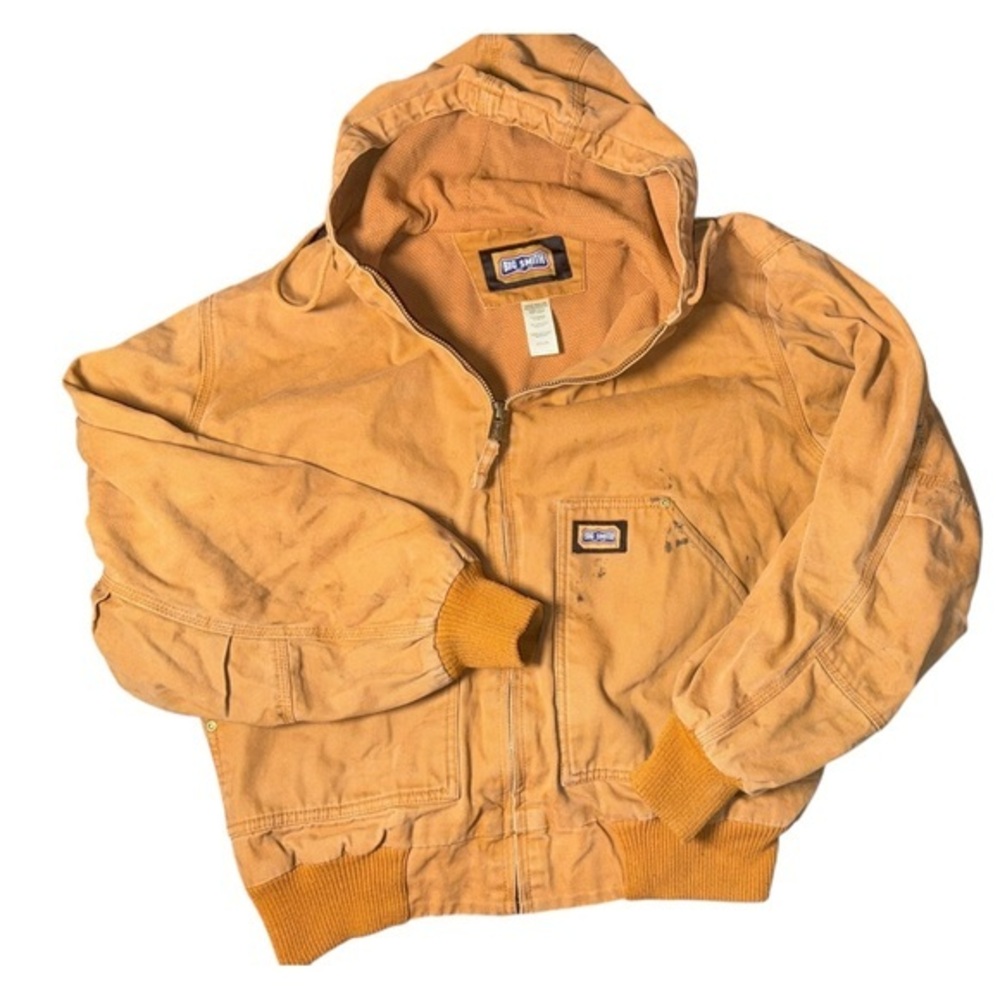 Vintage Big Smith Hoofed Work Jacket Thrashed Large 42-44 Chest